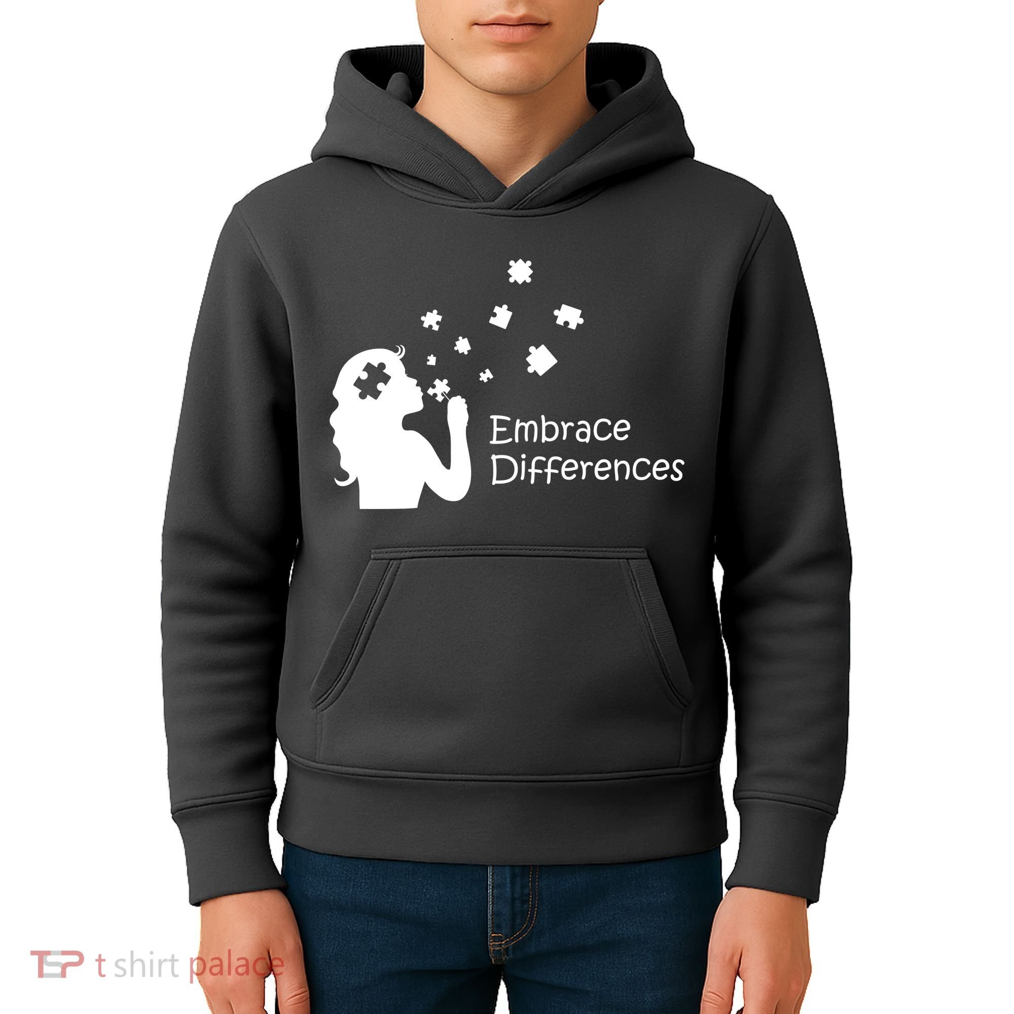 Embrace Differences Kids Hoodie