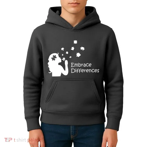 Embrace Differences Kids Hoodie