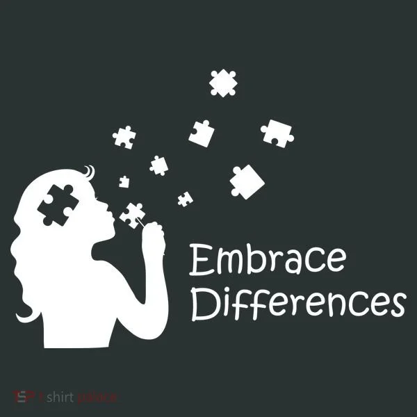 Embrace Differences Kids Long Sleeve Shirt