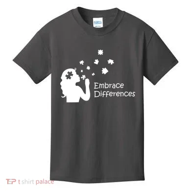 Embrace Differences Kids T-Shirt
