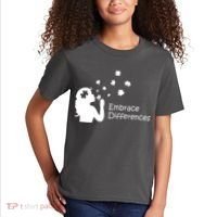 Embrace Differences Kids T-Shirt thumb 2