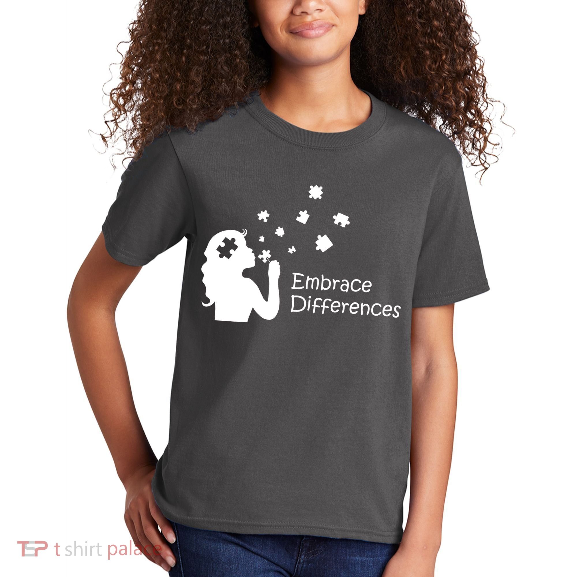 Embrace Differences Kids T-Shirt