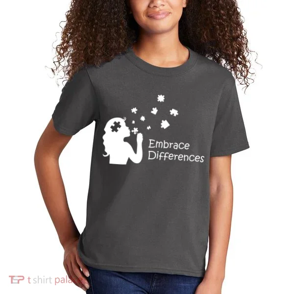 Embrace Differences Kids T-Shirt