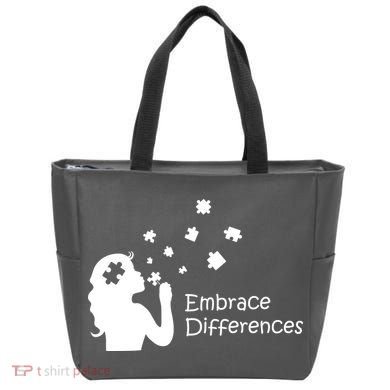 Embrace Differences Tote Bag