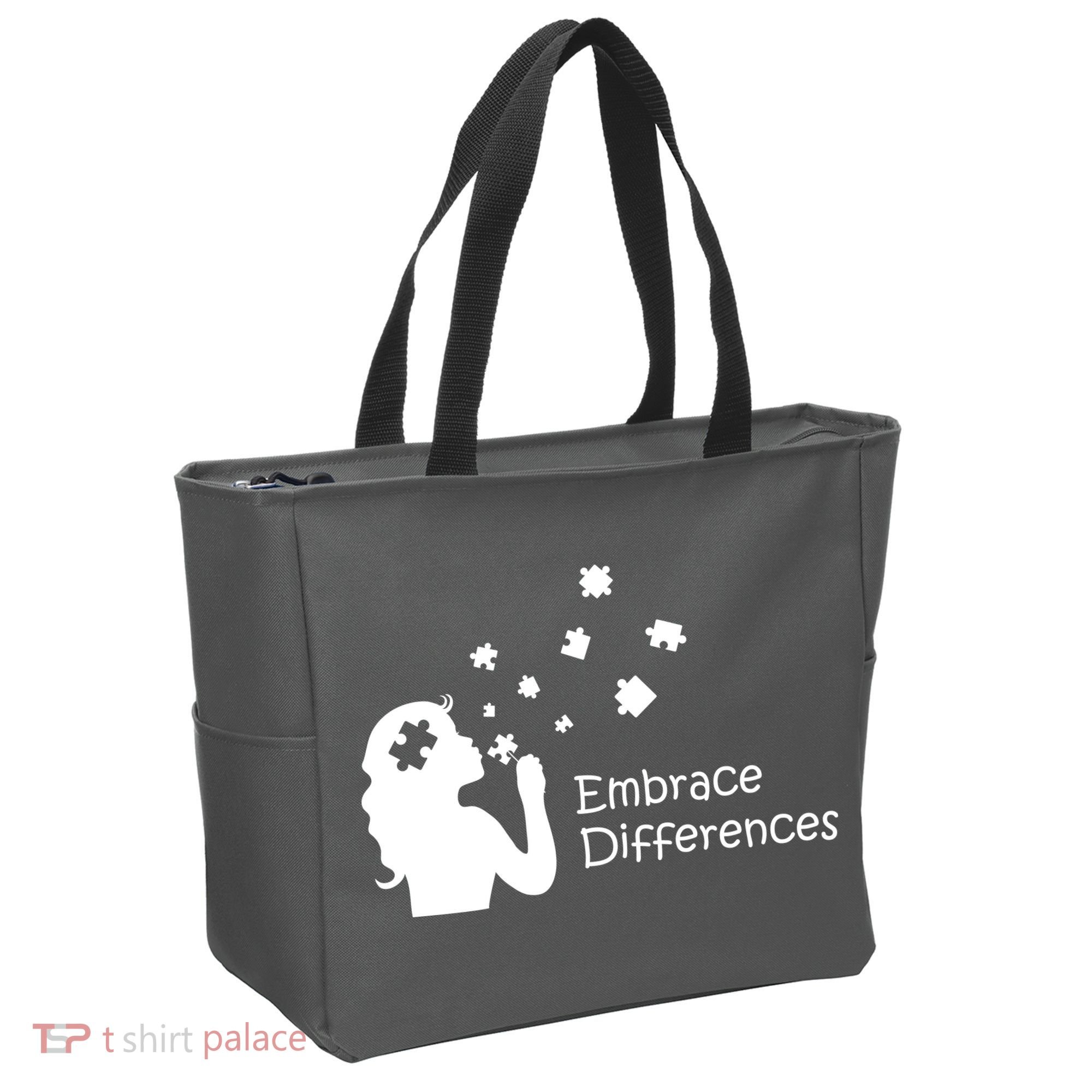 Embrace Differences Tote Bag