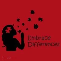 Embrace Differences Christmas Stocking thumb 1