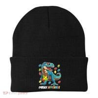 Embrace Differences Autism Awareness Dino Beanie thumb 0