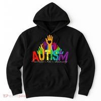 Embrace The Amazing Autism Hands Hoodie thumb 0