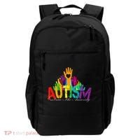 Embrace The Amazing Autism Hands Backpack thumb 0