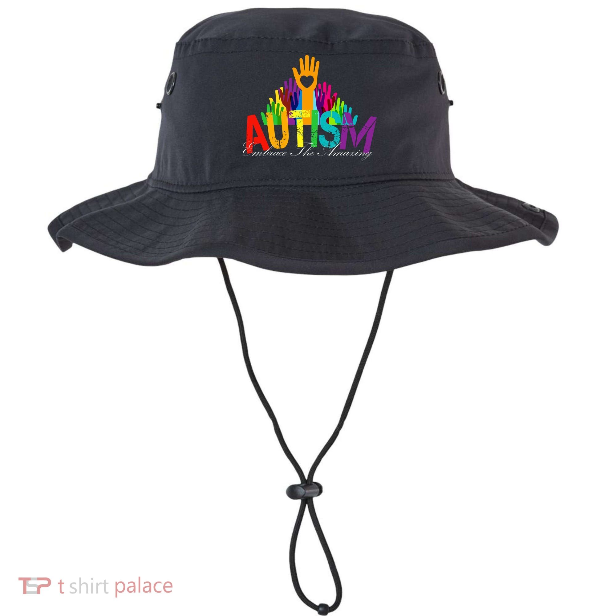 Embrace The Amazing Autism Hands Bucket Hat