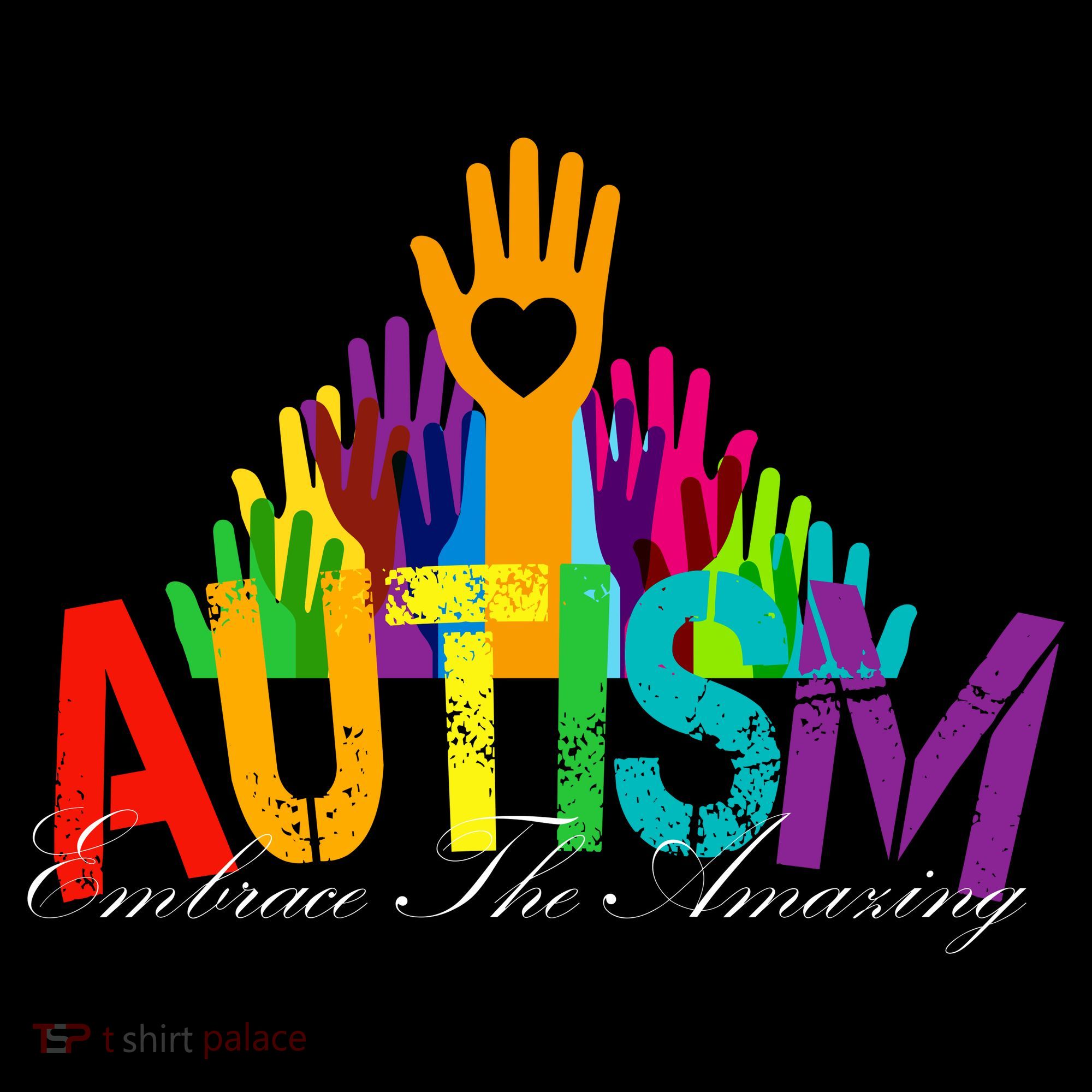 Embrace The Amazing Autism Hands Mousepad