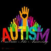 Embrace The Amazing Autism Hands Ornament thumb 1