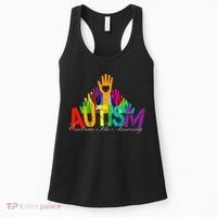 Embrace The Amazing Autism Hands Women's Tank Top thumb 0