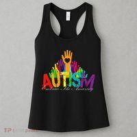 Embrace The Amazing Autism Hands Women's Tank Top thumb 3