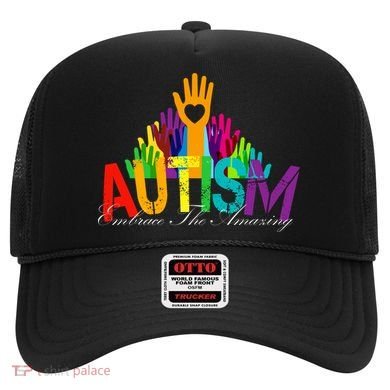 Embrace The Amazing Autism Hands Hat