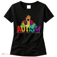 Embrace The Amazing Autism Hands Women's T-Shirt thumb 0