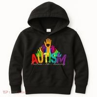 Embrace The Amazing Autism Hands Kids Hoodie thumb 0