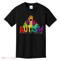 Embrace The Amazing Autism Hands Kids T-Shirt thumb 0