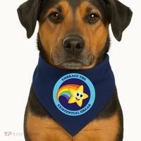 Embrace The Existential Dread USA-Made Doggie Bandana thumb 1