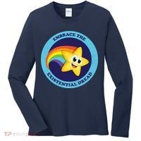 Embrace The Existential Dread Women's Long Sleeve Shirt thumb 0