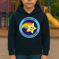 Embrace The Existential Dread Kids Hoodie thumb 3