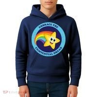 Embrace The Existential Dread Kids Hoodie thumb 4