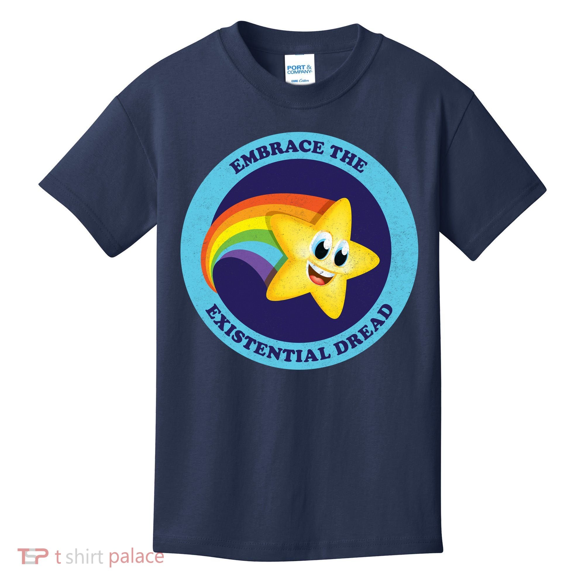 Embrace The Existential Dread Kids T-Shirt