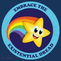 Embrace The Existential Dread Kids T-Shirt thumb 4