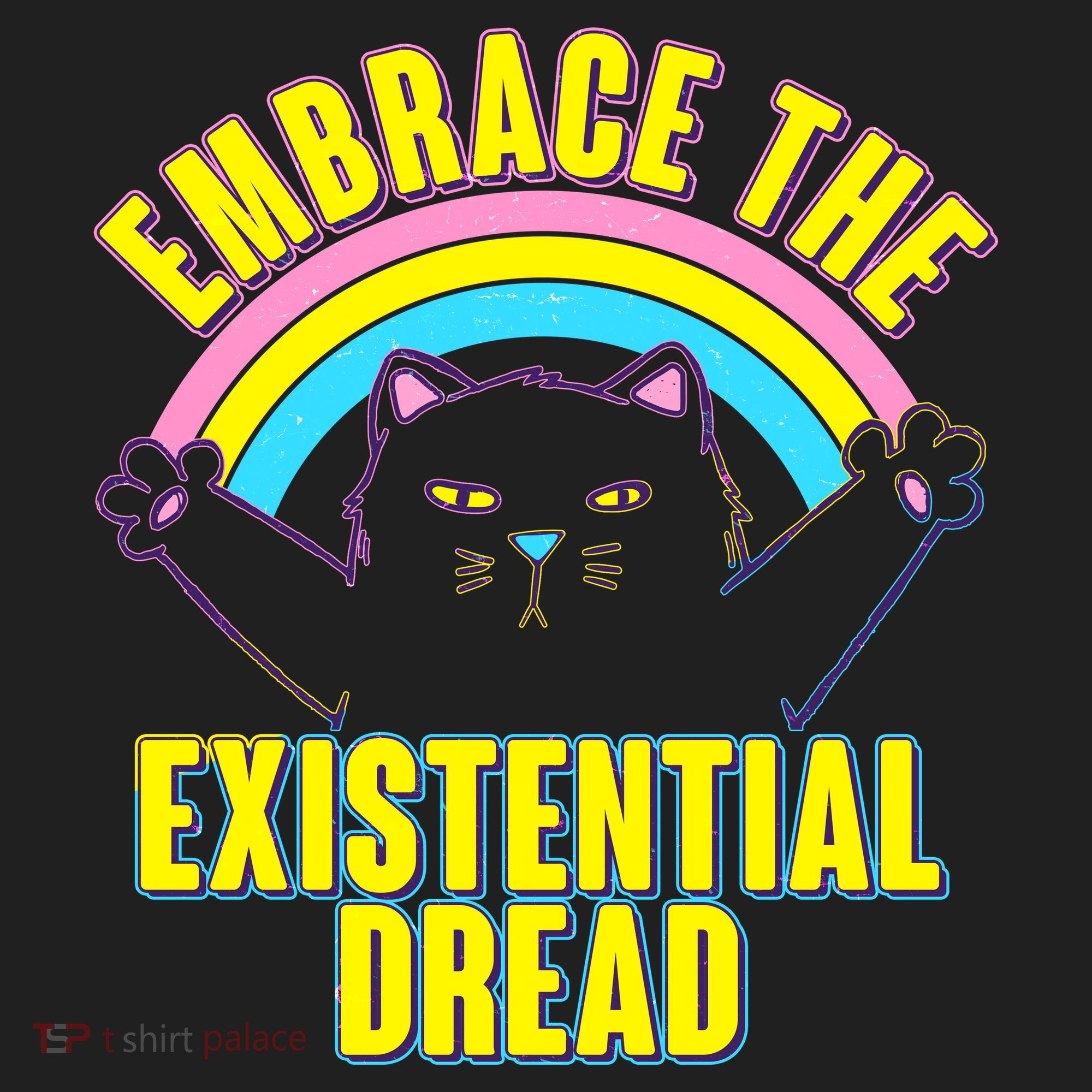 Embrace The Existential Dread Cat Beanie