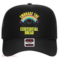 Embrace The Existential Dread Cat Hat thumb 0