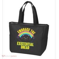 Embrace The Existential Dread Cat Tote Bag thumb 3