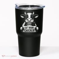 Eat More Chicken Funny Sarcastic Cow Beef Meat Bbq Lover Tumbler thumb 0