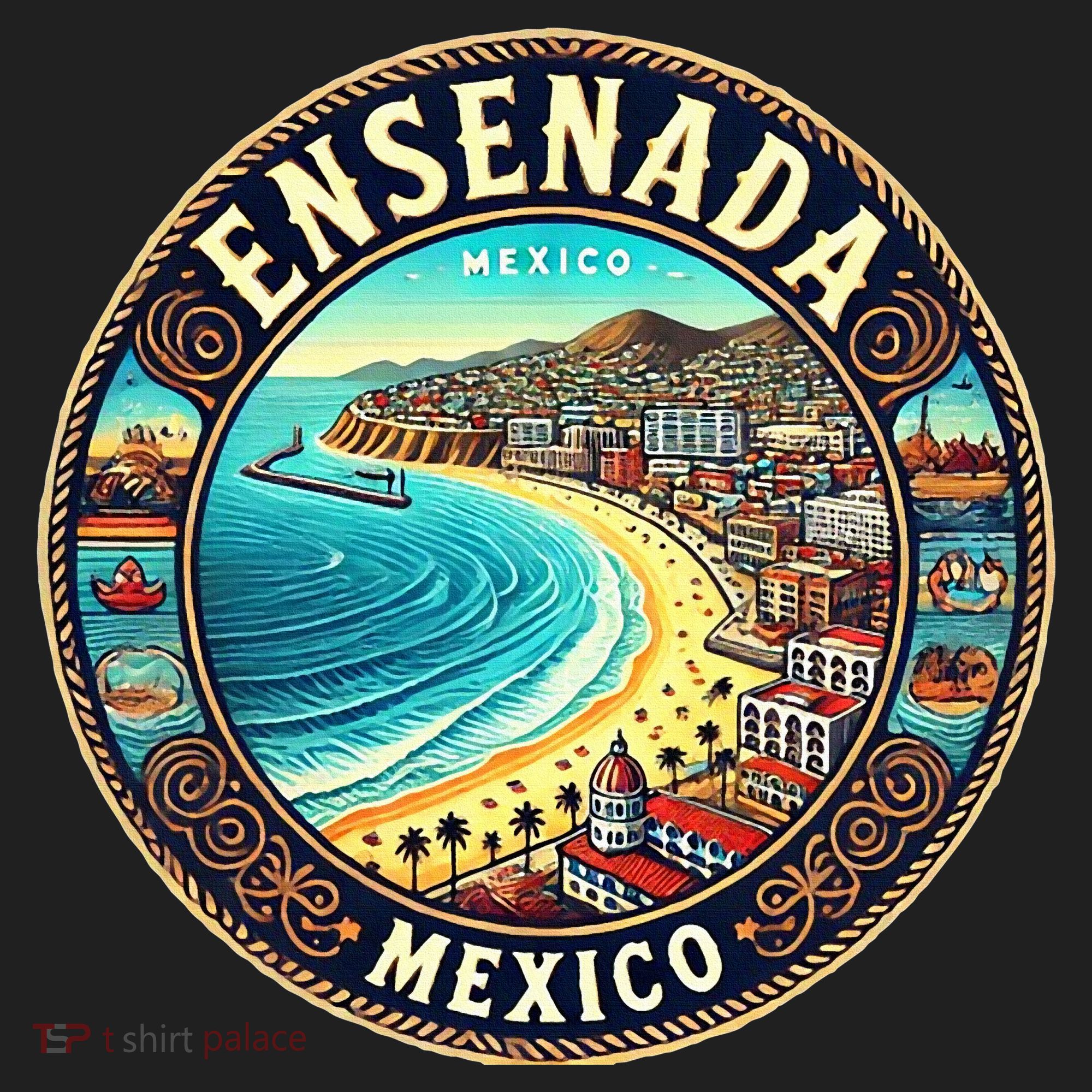 Ensenada Mexico Cruise Destination Hat
