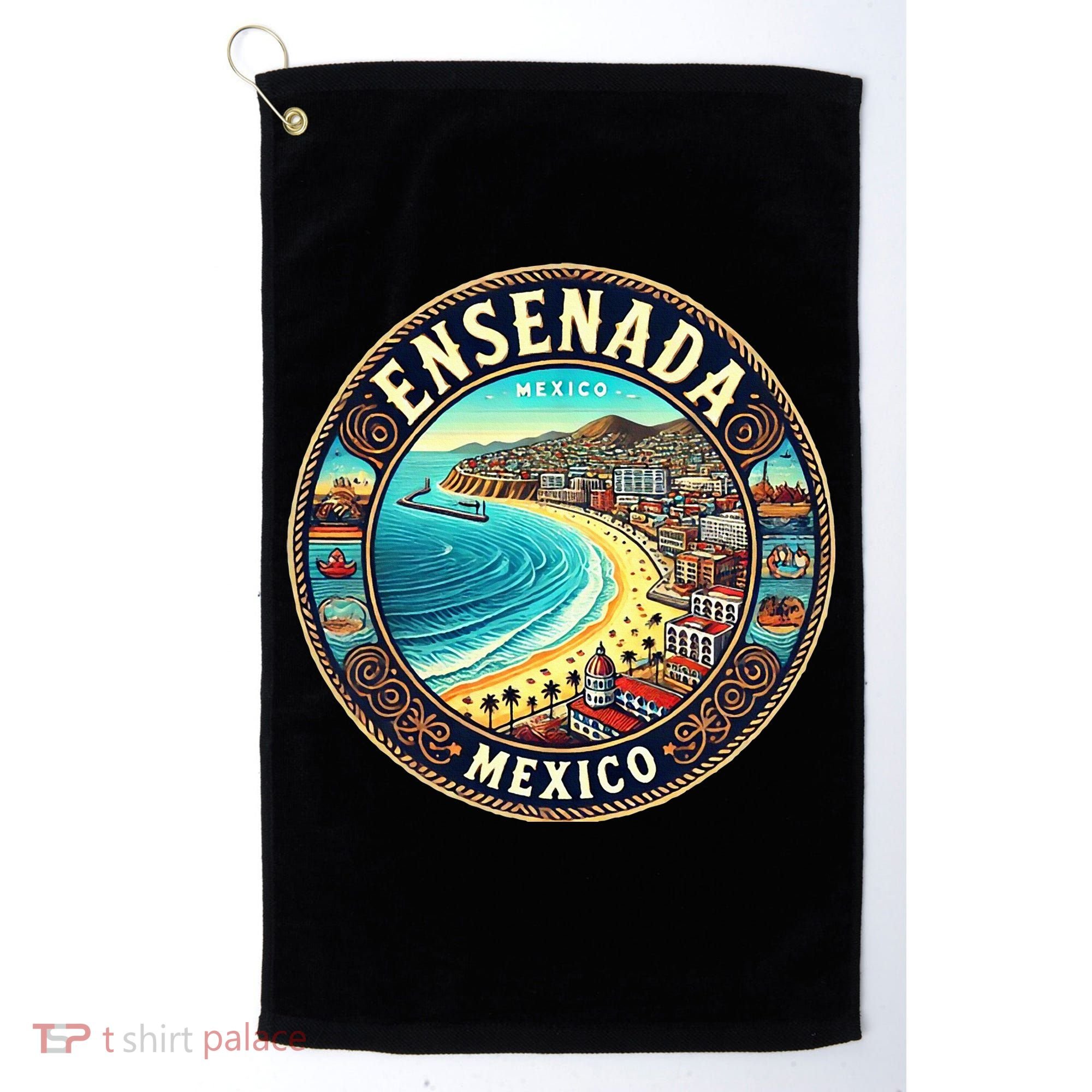 Ensenada Mexico Cruise Destination Golf Towel