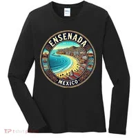 Ensenada Mexico Cruise Destination Women's Long Sleeve Shirt thumb 0