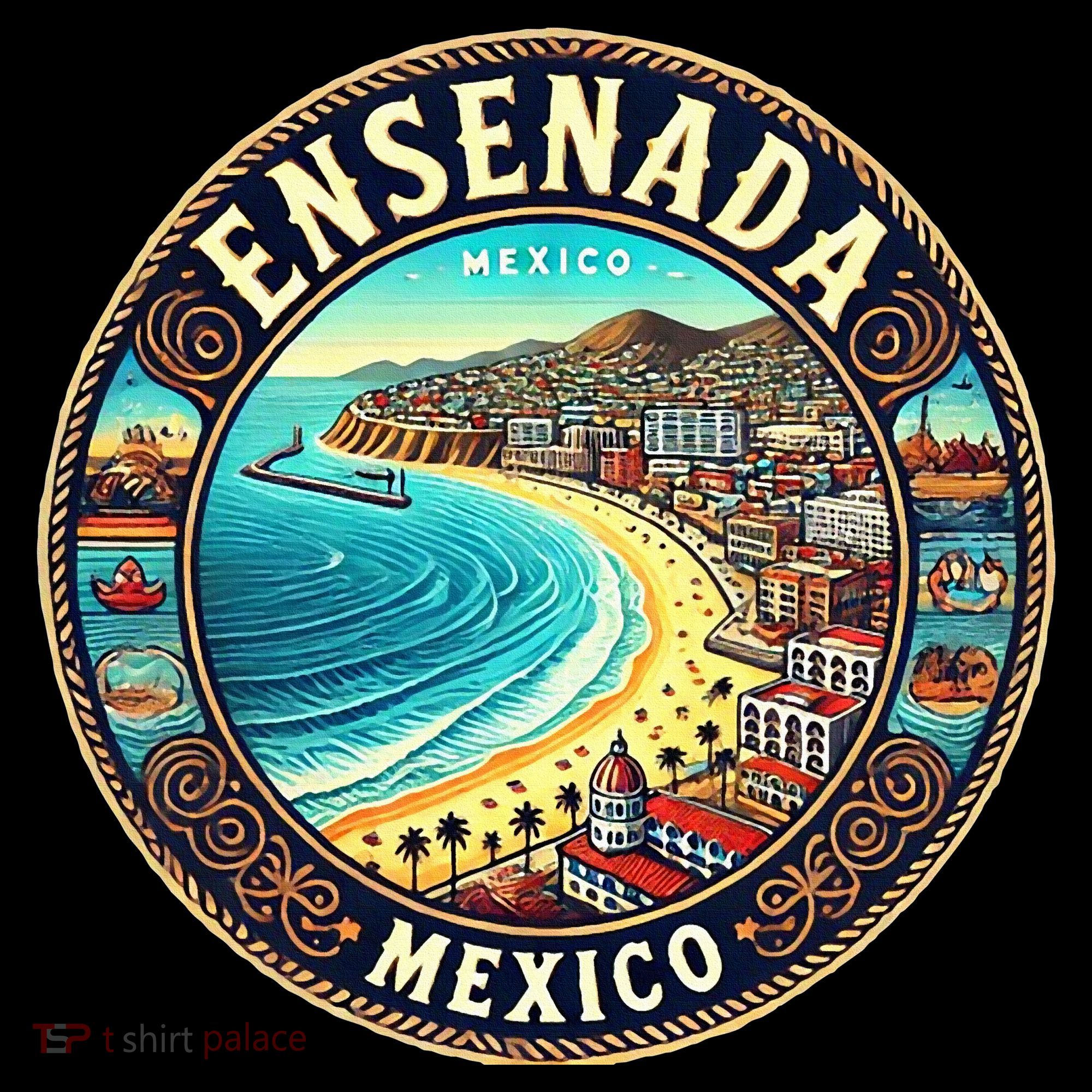 Ensenada Mexico Cruise Destination Kids Sweatshirt