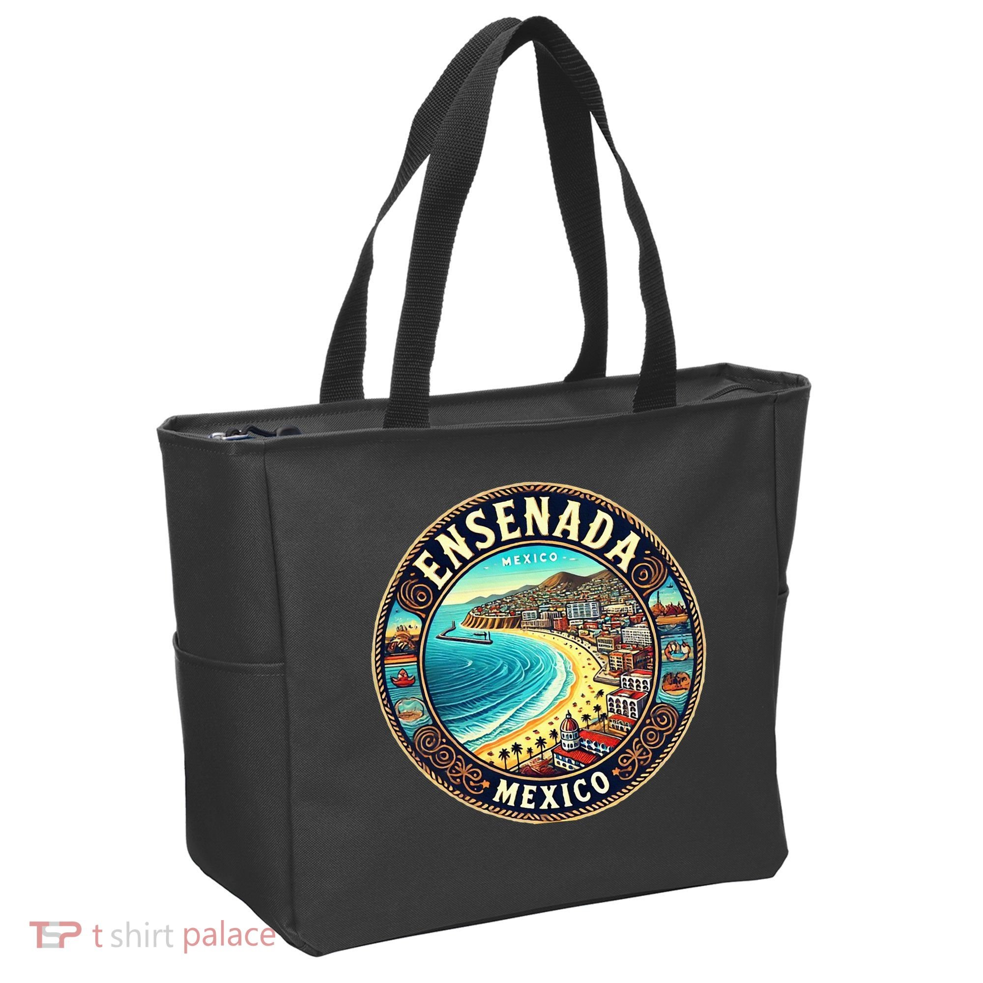 Ensenada Mexico Cruise Destination Tote Bag