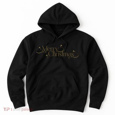 Elegant Merry Christmas Hoodie