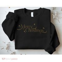 Elegant Merry Christmas Sweatshirt thumb 2