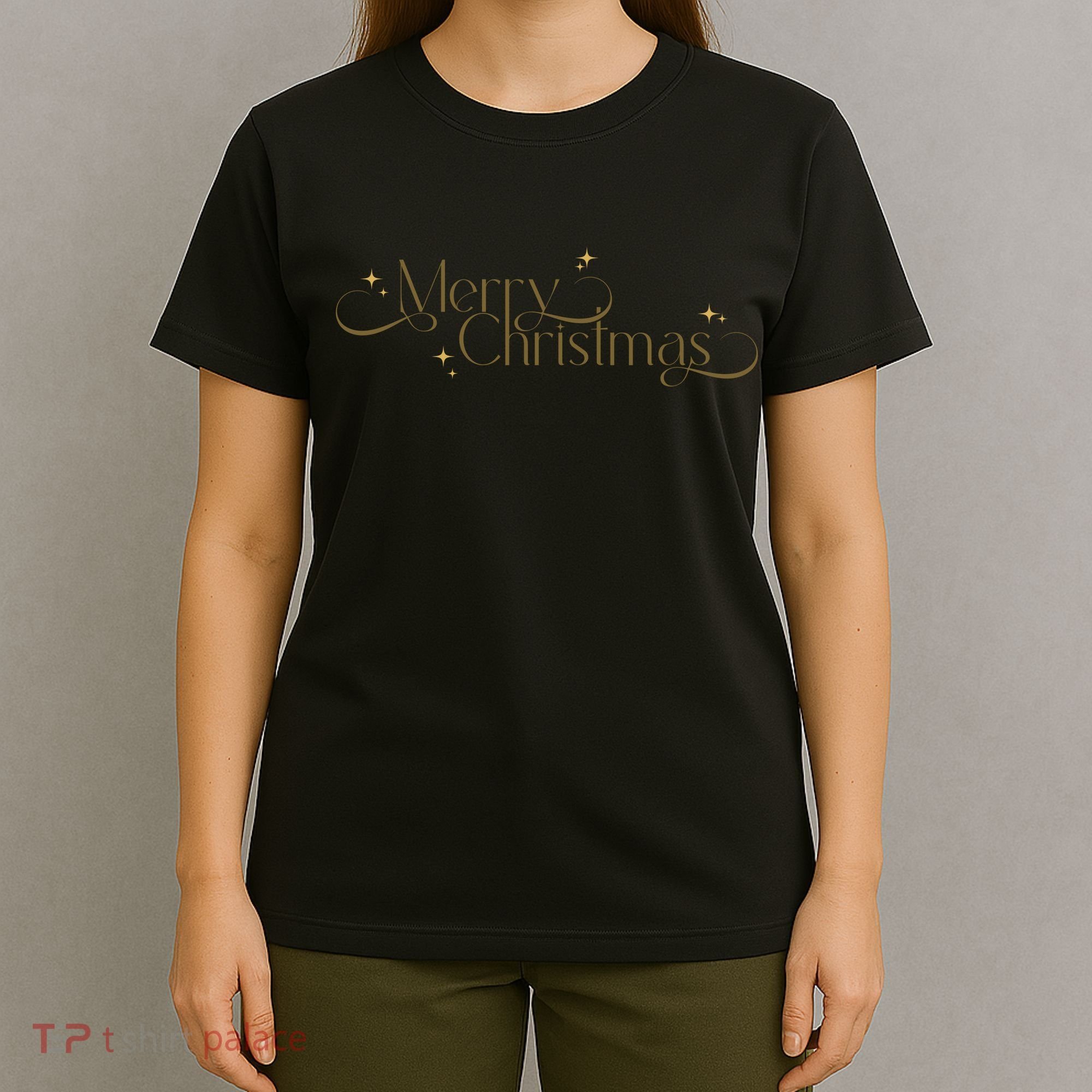 Elegant Merry Christmas T-Shirt