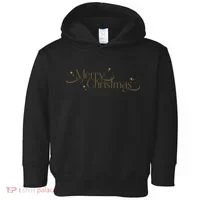 Elegant Merry Christmas Toddler Hoodie thumb 0