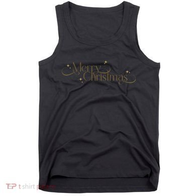 Elegant Merry Christmas Tank Top