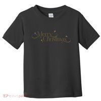 Elegant Merry Christmas Toddler T-Shirt thumb 0