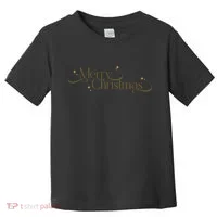 Elegant Merry Christmas Toddler T-Shirt thumb 0