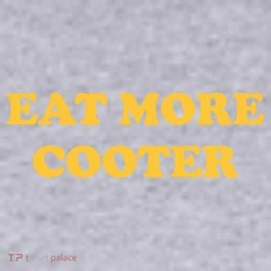 Eat More Cooter Women's Racerback Cropped Tank