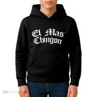 El Mas Chingon Latino Apparel Kids Hoodie thumb 4