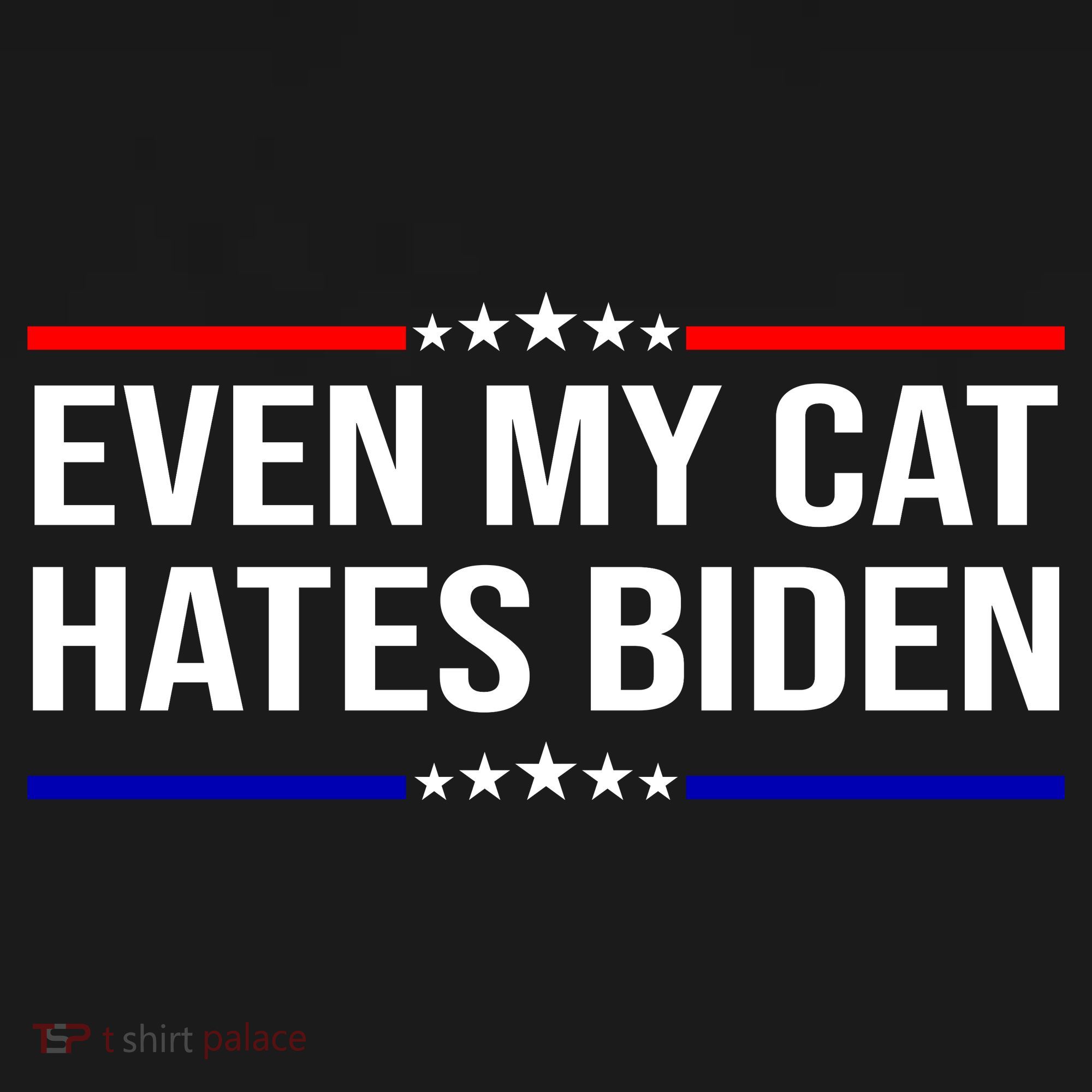 Even My Cat Hates Biden Funny Anti Biden FJB Apron