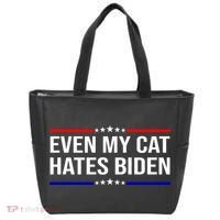 Even My Cat Hates Biden Funny Anti Biden FJB Tote Bag thumb 0