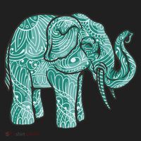 Elephant Mandala Cute Gift Women's Sweatshirt thumb 2