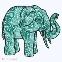 Elephant Mandala Cute Gift Doggie Tank thumb 4